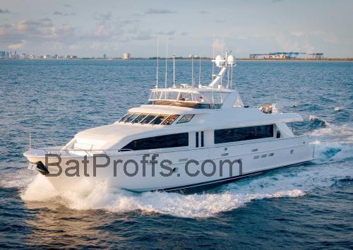 Hatteras 100 Motor Yacht tekniska specifikationer 